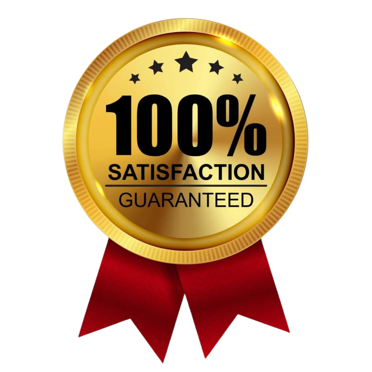 100% Satisfaction Guaranteed Seal